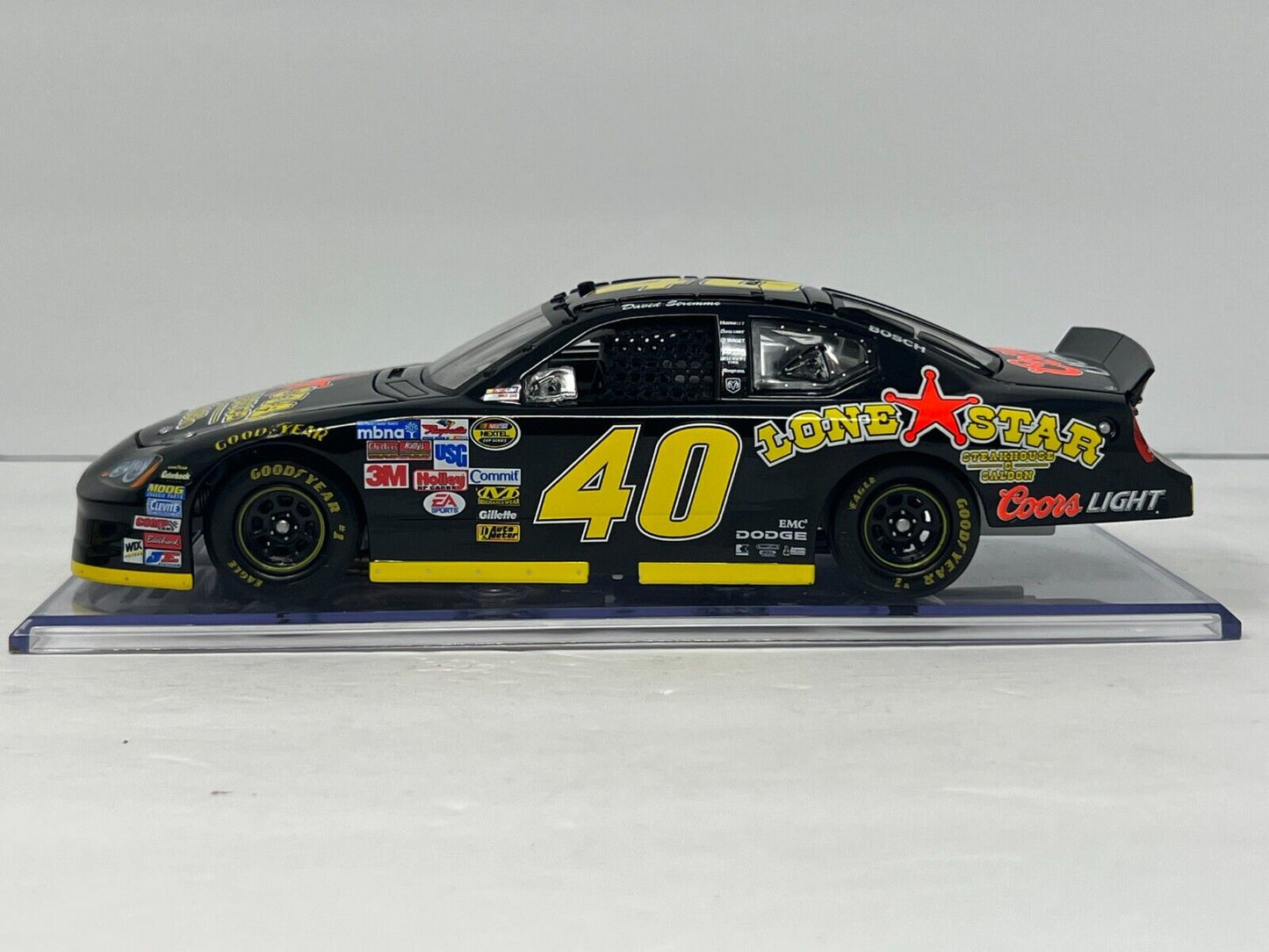 Action Nascar #40 David Stremme Lone Star Steakhouse 2006 Charger 1:24 Diecast