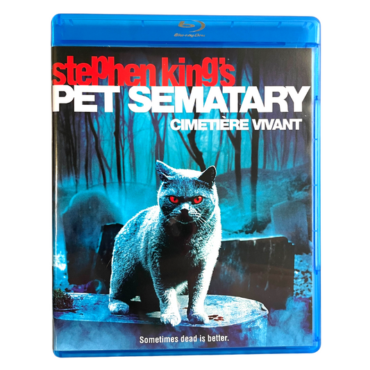 Pet Sematary (Blu-ray, 2013) Stephen King Denise Crosby Horror Good Condition!!!