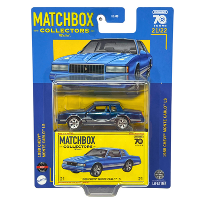 Matchbox Collectors 1988 Chevy Monte Carlo LS 1:64 Diecast