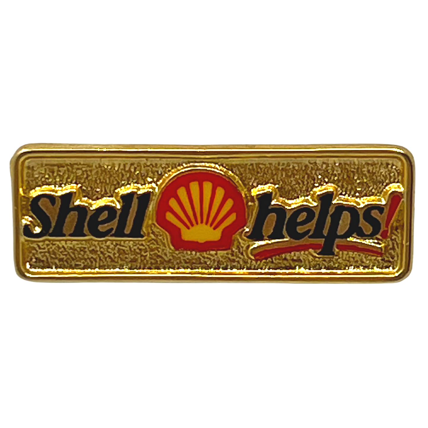Shell Helps! Gas & Oil Lapel Pin