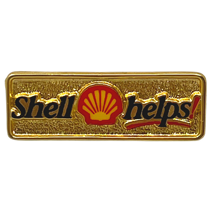 Shell Helps! Gas & Oil Lapel Pin