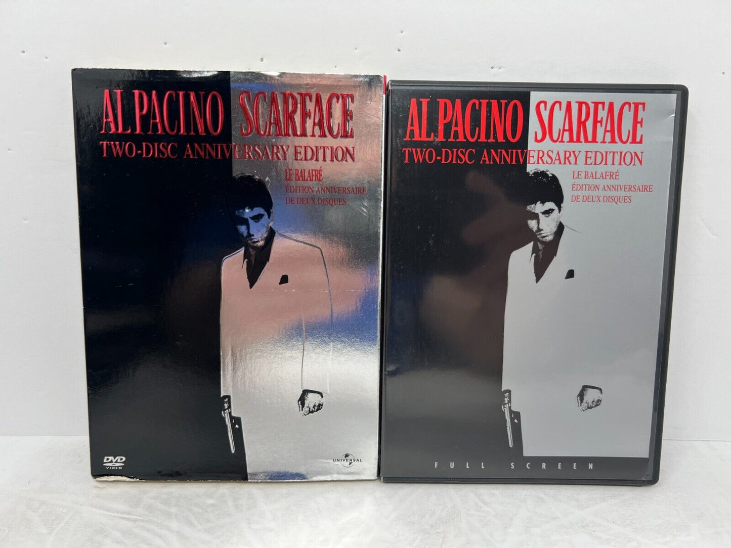 Scarface (DVD, 2003) Michelle Pfeiffer Al Pacino Crime Good Condition!!!