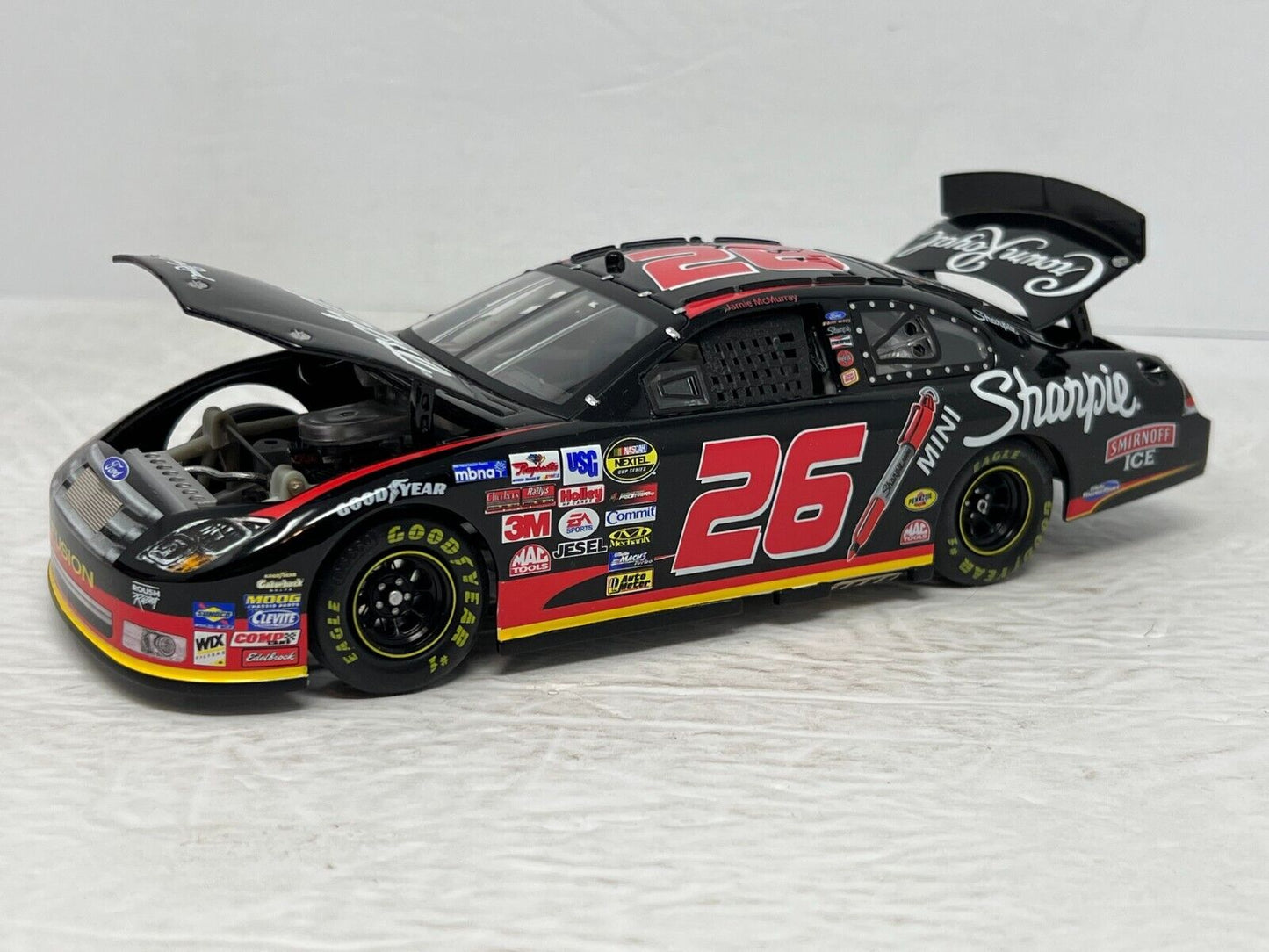 Team Caliber Nascar #26 Jamie McMurray Sharpie 2006 Ford Fusion 1:24 Diecast