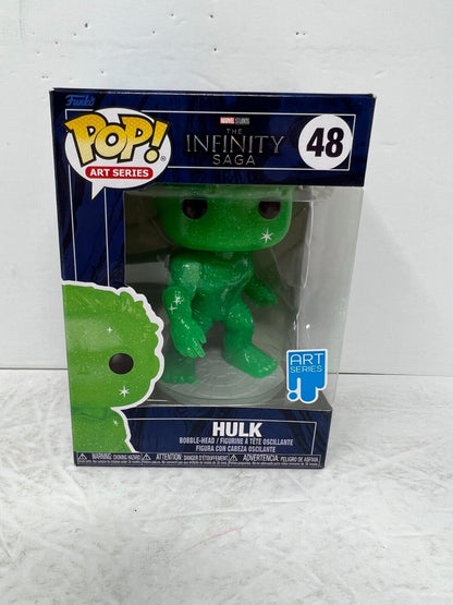Funko Pop! Art Series Marvel The Infinity Saga #48 Hulk Art Series Bobble-head
