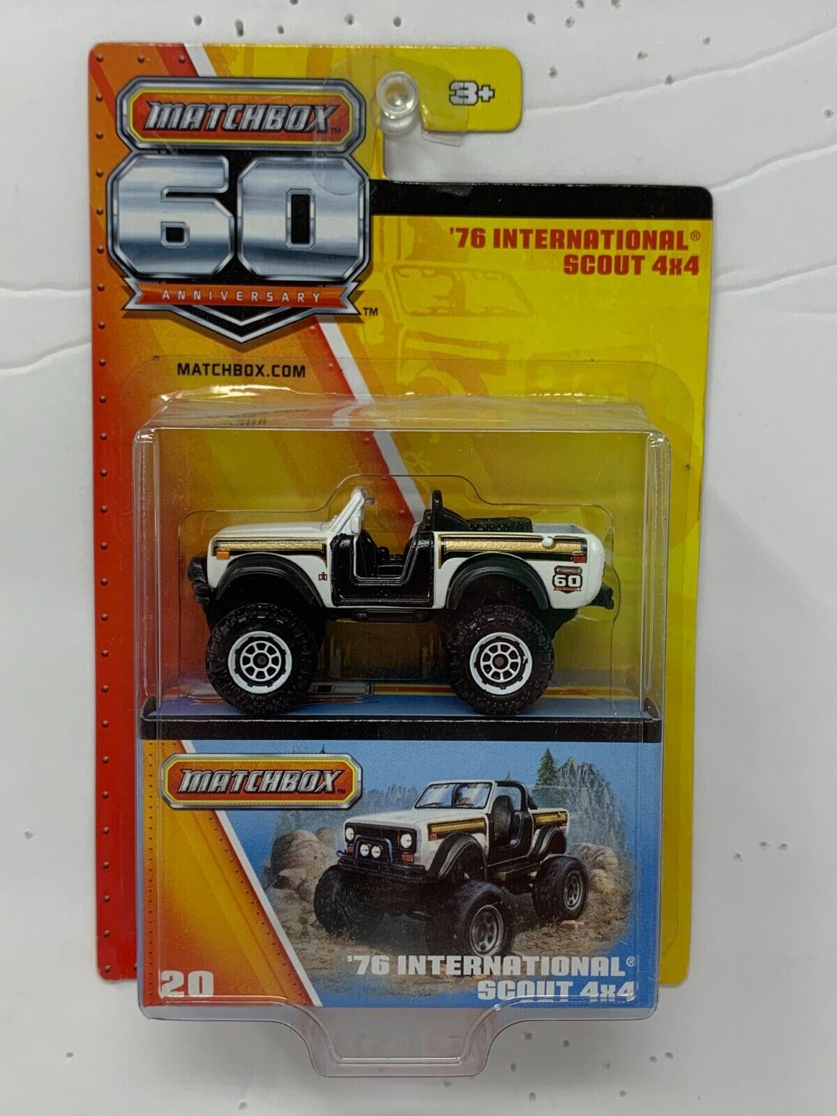 Matchbox 60th Anniversary '76 International Scout 4x4 1:64 Diecast