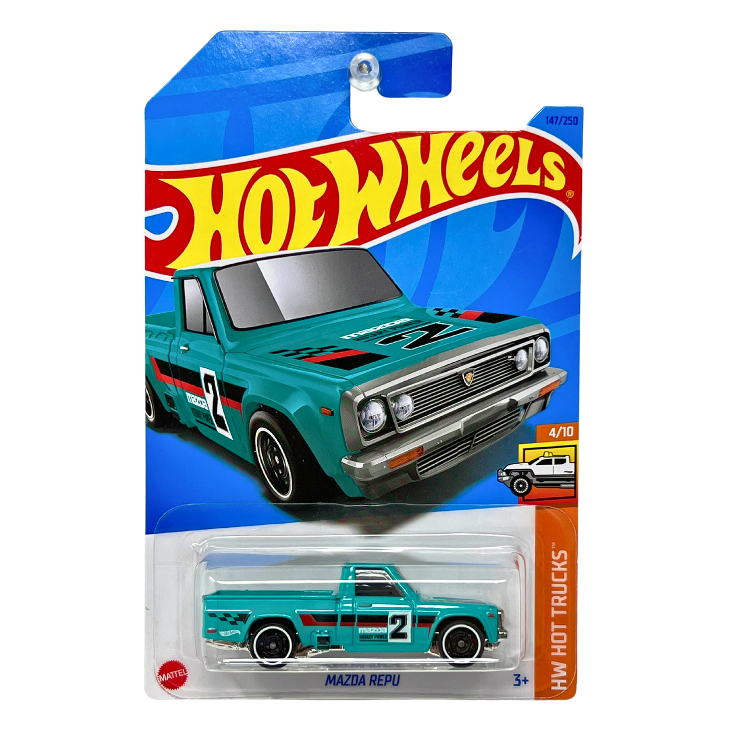 Hot Wheels HW Hot Trucks Mazda Repu JDM 1:64 Diecast Aqua