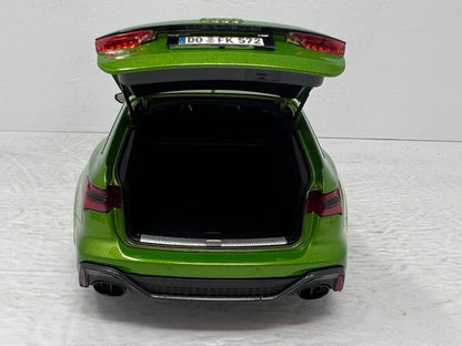 Kiloworks 2020 Audi RS6 Avant C8 Special Edition Java Green 1:18 Diecast