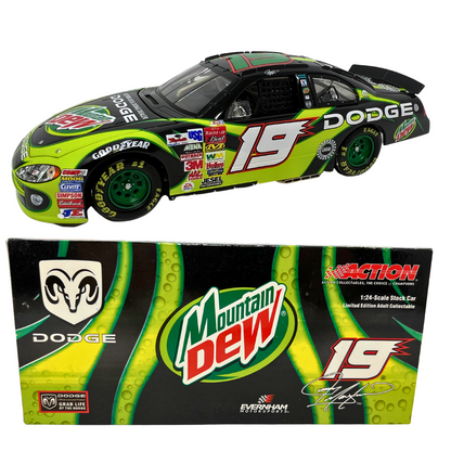 Action Nascar #19 Jeremy Mayfield Dodge Mountain Dew BANK 2003 1:24 Diecast