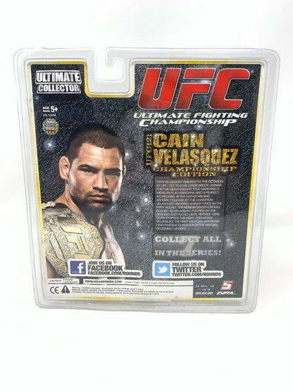 Round 5 UFC Cain Velasquez Ultimate Collector UFC 121 Championship Action Figure