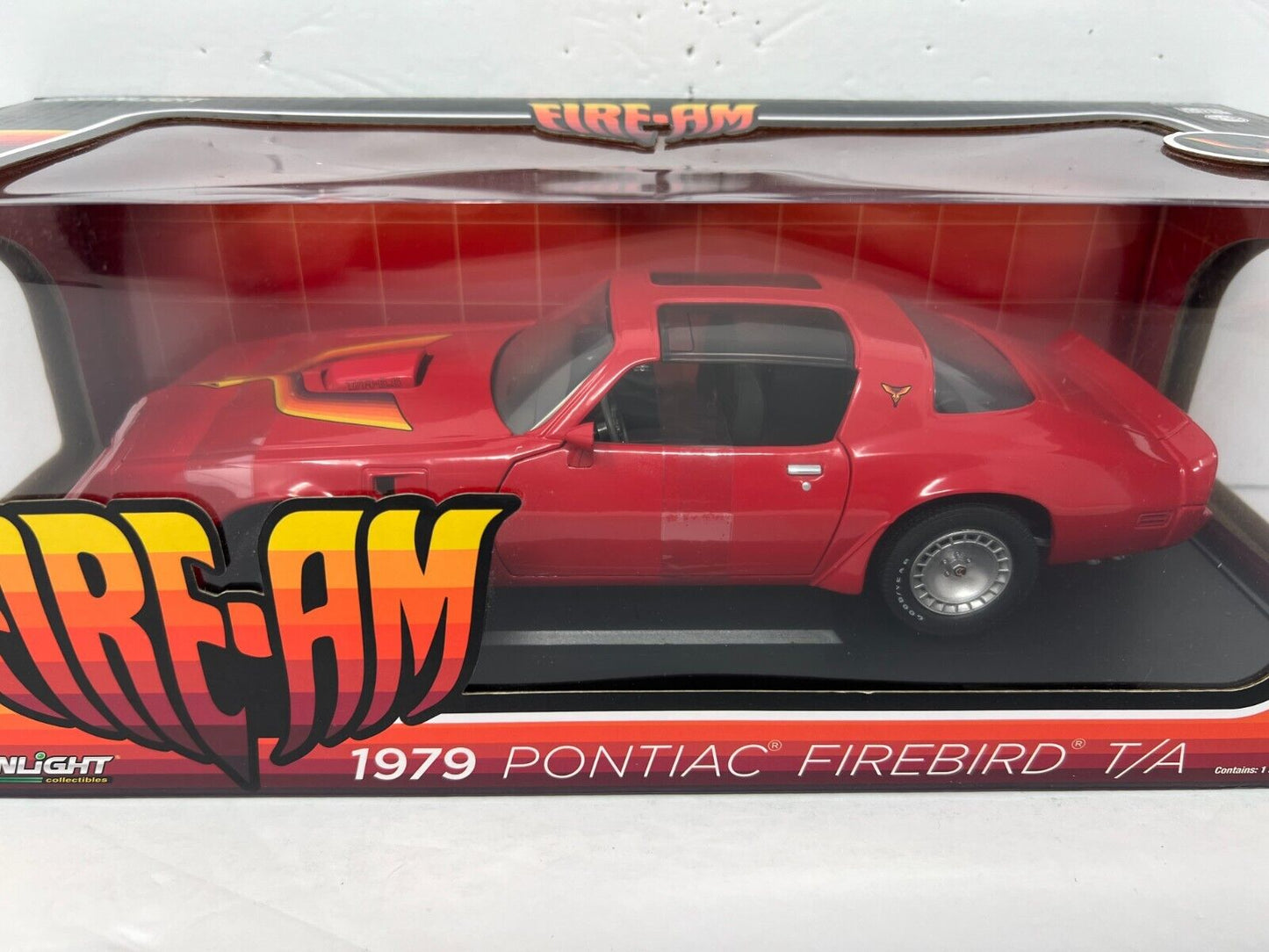 Greenlight 1979 Pontiac Firebird Trans-Am VSE Fire Am 1:18 Diecast