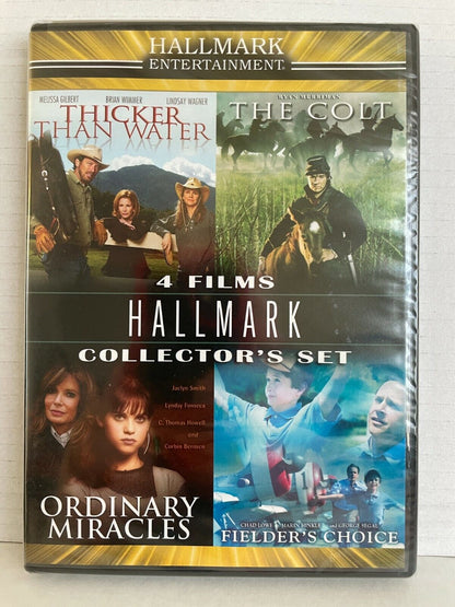 Hallmark Entertainment 4 Films Collector's Set (DVD, 2009) Drama New and Sealed!