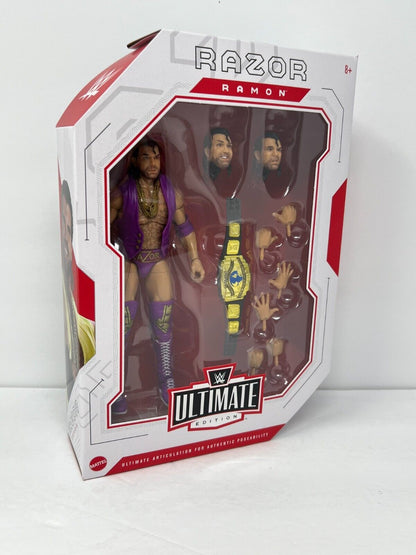 WWE Razor Ramon Ultimate Edition Series 16 Chase Action Figure with Belt Mattel Toys