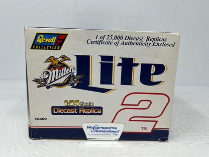 Revell Nascar #2 Rusty Wallace Miller Lite 1997 Ford Thunderbird 1:24 Diecast