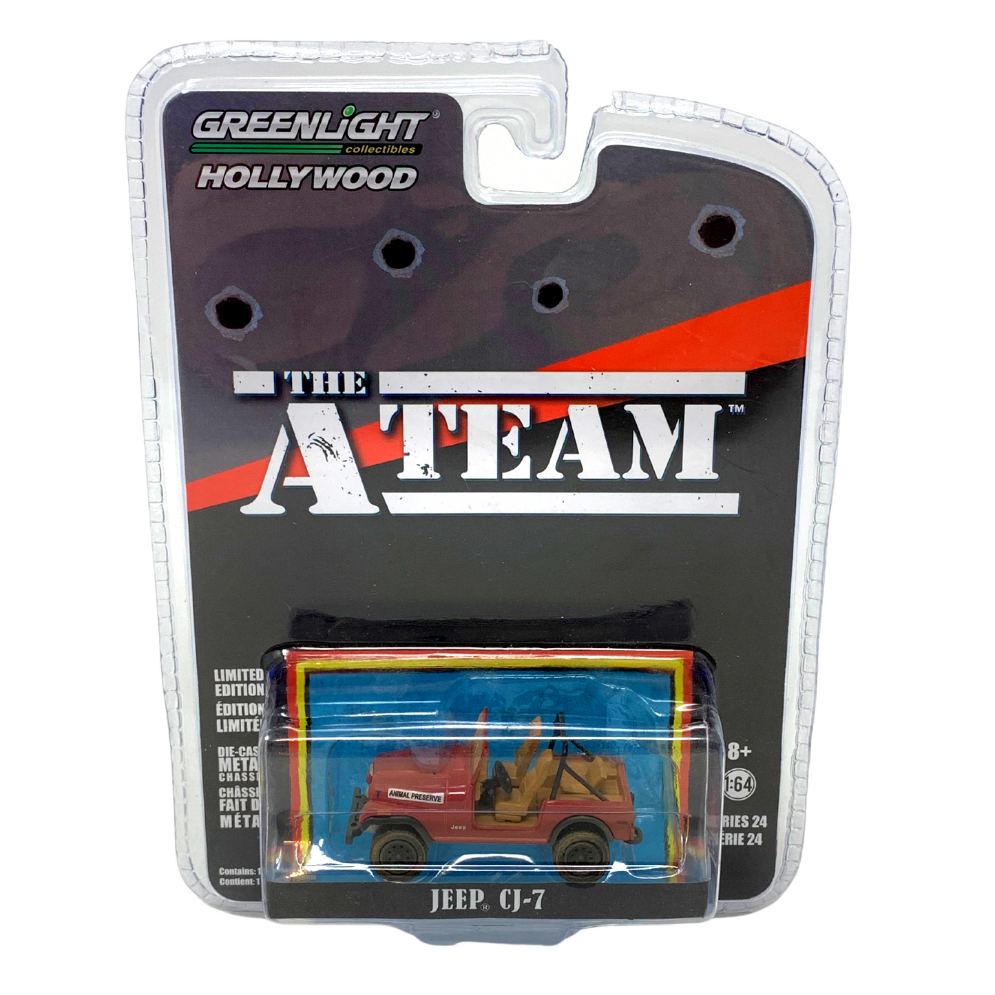 Greenlight Hollywood The A-Team Jeep CJ-7 1:64 Diecast