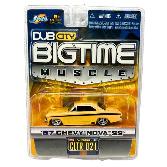 Jada Dub City Bigtime Muscle '67 Chevy Nova SS 1:64 Diecast