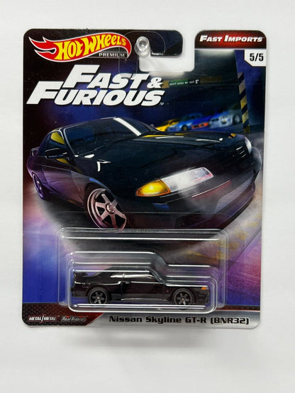 Hot Wheels Premium Fast & Furious Fast Imports Nissan Skyline BNR32 1:64 Diecast