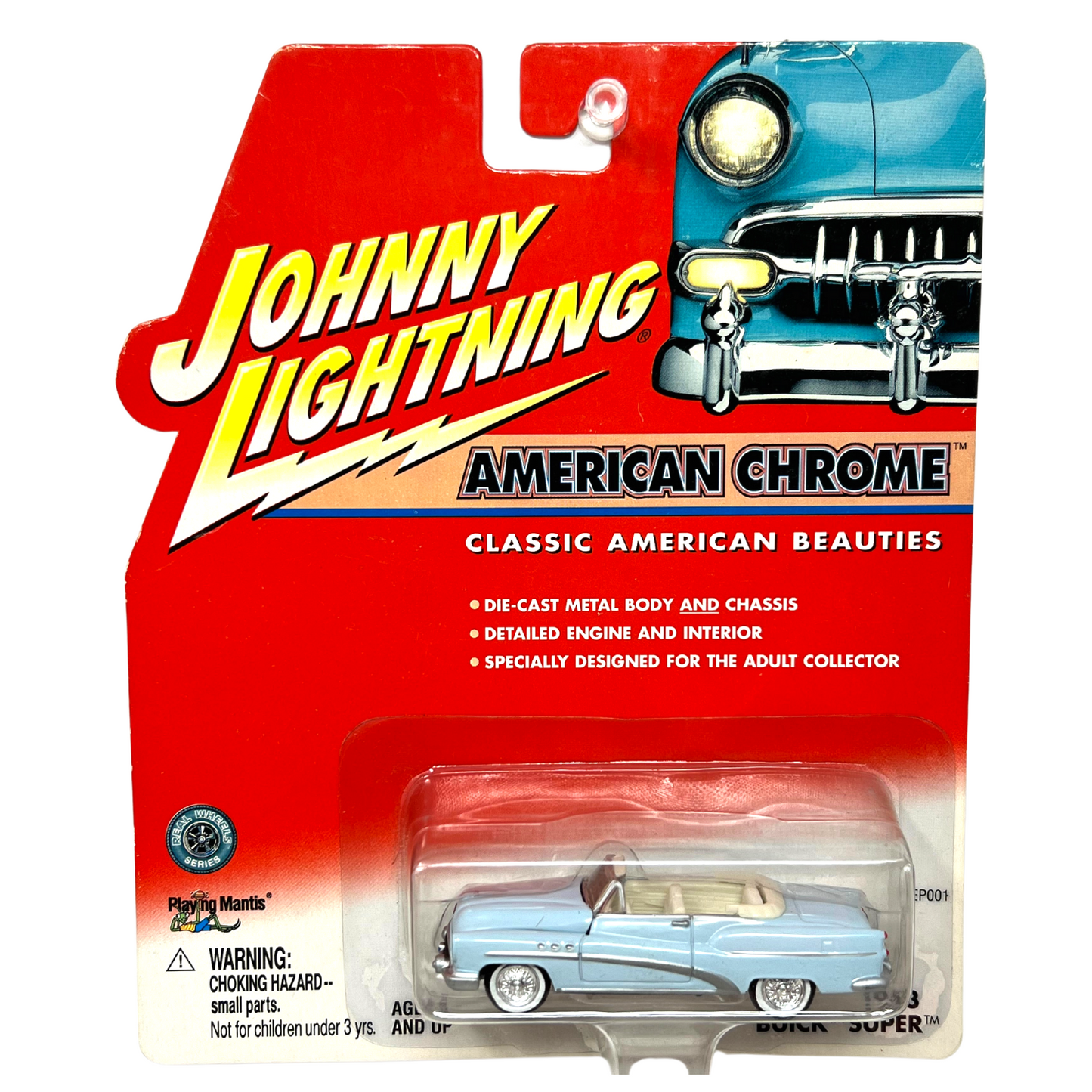 Johnny Lightning American Chrome 1953 Buick Super 1:64 Diecast