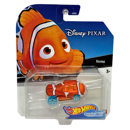 Hot Wheels Disney Character Cars Nemo Mattel 1:64 Diecast