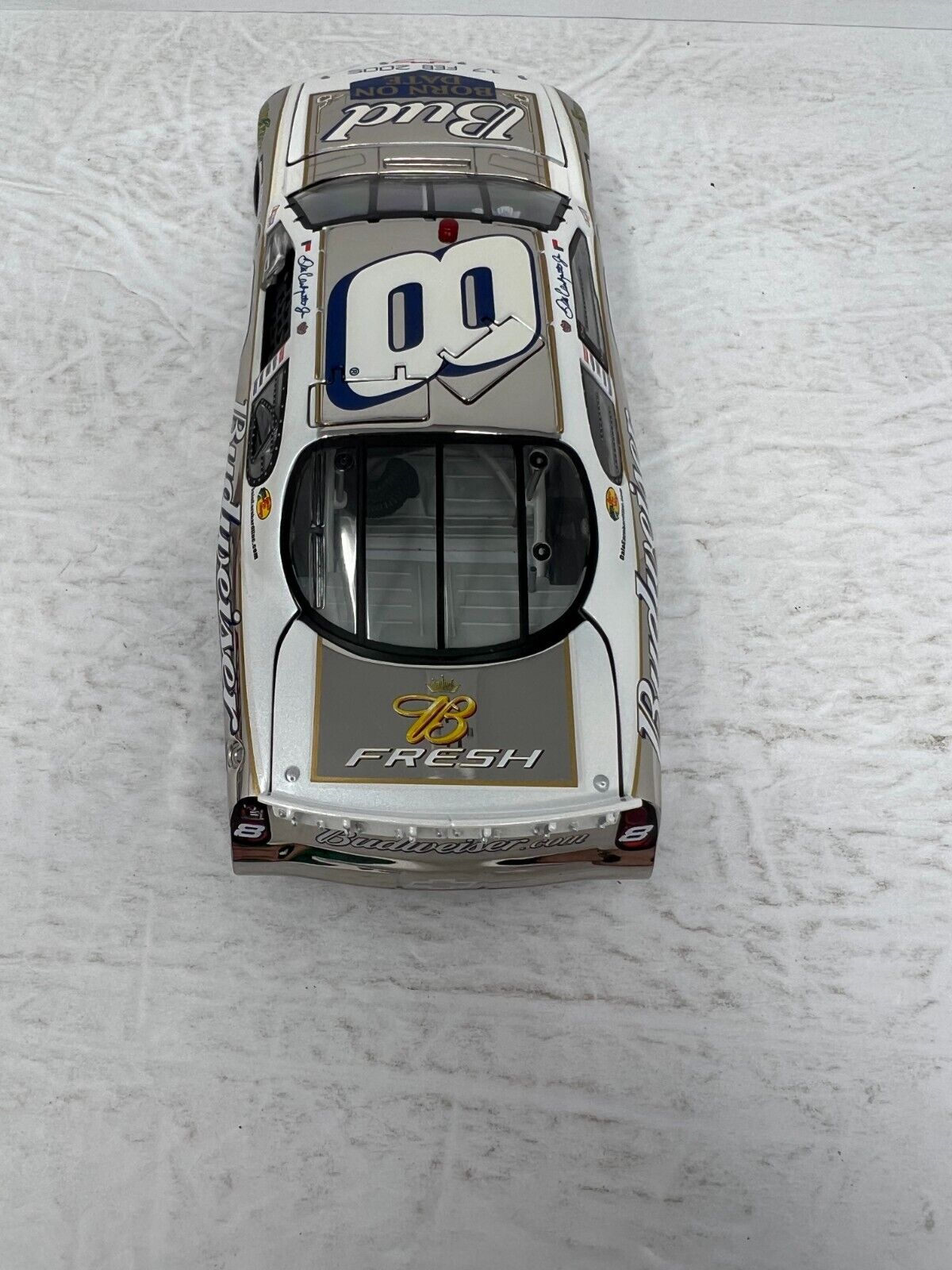 Action Nascar #8 Dale Earnhardt Jr Bud Born Date Feb. 17 GM Dealers 1:24 Diecast