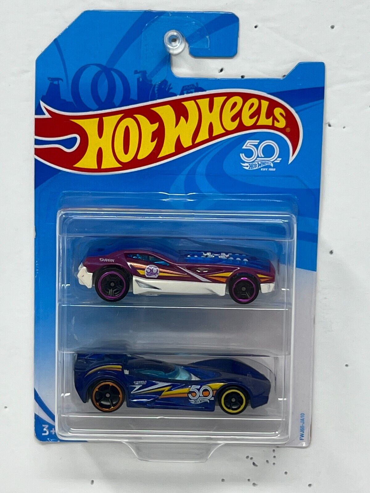 Hot Wheels 50th Anniversary J-Son and T-Wu 2-Car Gift Set 1:64 Diecast