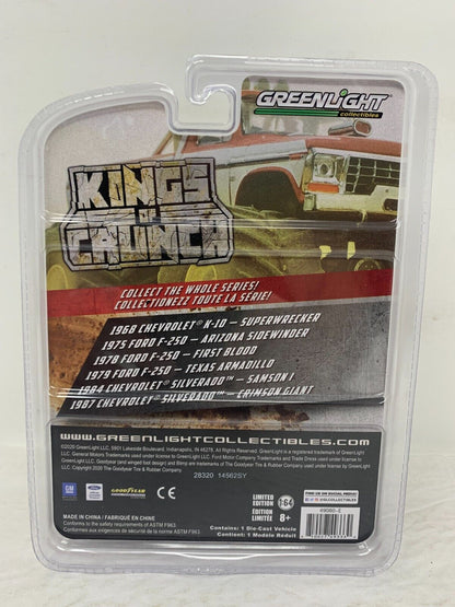 Greenlight Kings of Crunch Series 8 1984 Chevrolet Silverado Samson 1:64 Diecast