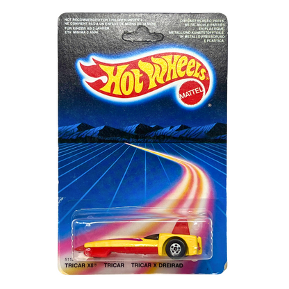 Hot Wheels 1987 Tricar X8 1:64 Diecast