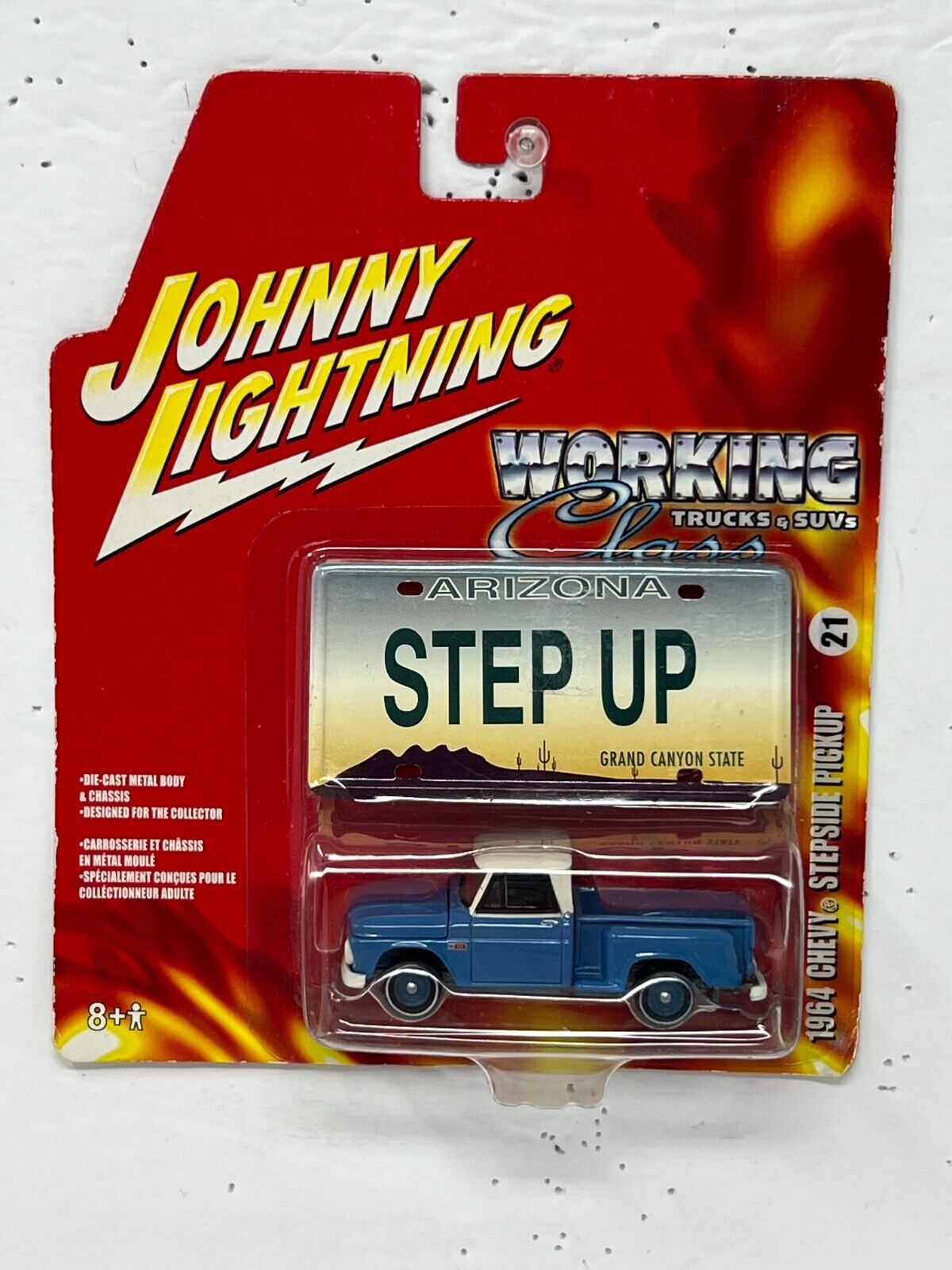 Johnny Lightning Working Trucks 1964 Chevy Stepside Pickup 1:64 Diecast