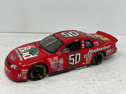 Action Nascar #50 Louie The Lizard Budweiser 1998 Chevy Monte Carlo 1:24 Diecast