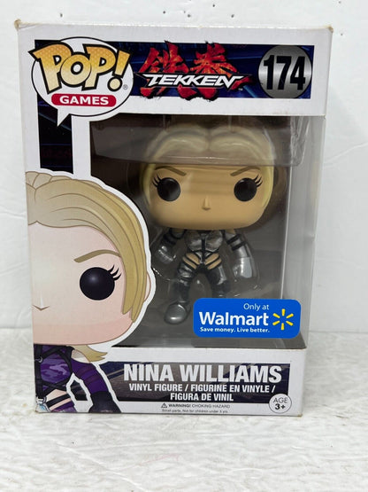 Funko Pop! Games Tekken #174 Nina Williams Walmart Exclusive Vinyl Figure