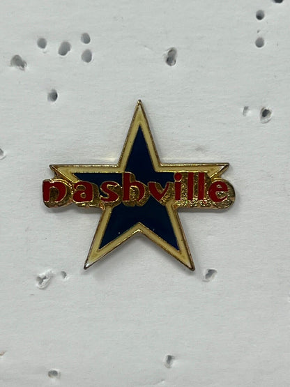 Nashville Star Souvenir Cities & States Lapel Pin P1