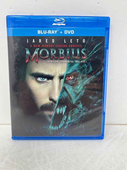 Morbius (Blu-ray, 2022) Jared Leto Marvel Movie Good Condition!!!