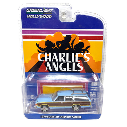Greenlight Hollywood Charlie's Angels 1979 Ford LTD Country Squire 1:64 Diecast