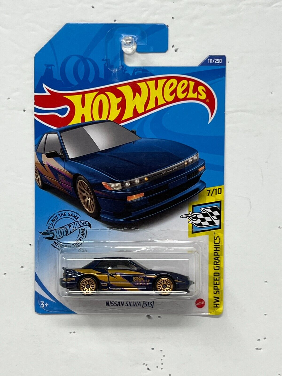 Hot Wheels HW Speed Graphics Nissan Silvia (S13) JDM 1:64 Diecast Blue