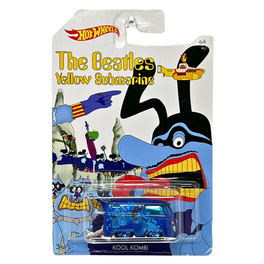 Hot Wheels The Beatles Yellow Submarine Kool Kombi Van European Car 1:64 Diecast