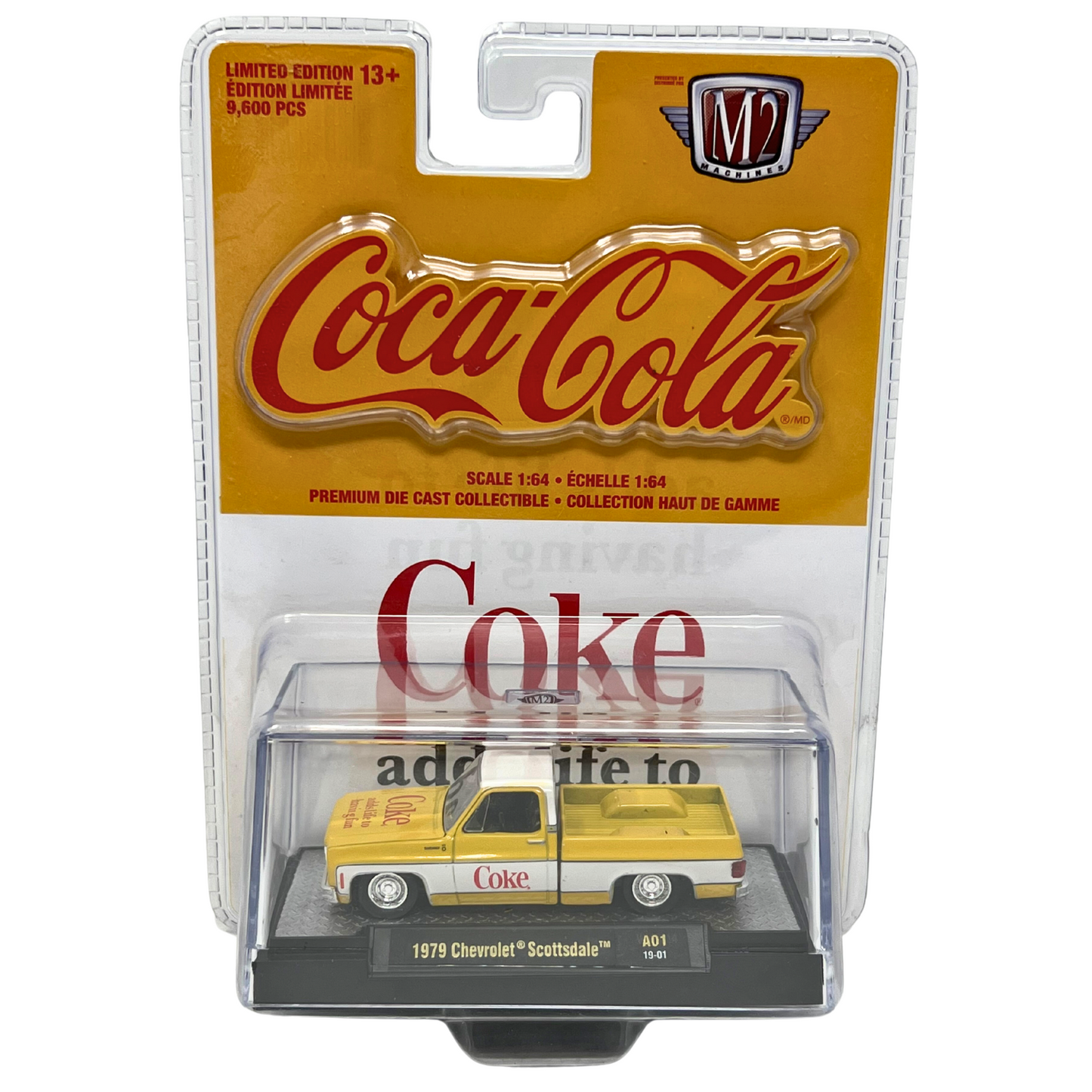 M2 Machines Coca-Cola 1979 Chevrolet Scottsdale A01 1:64 Diecast