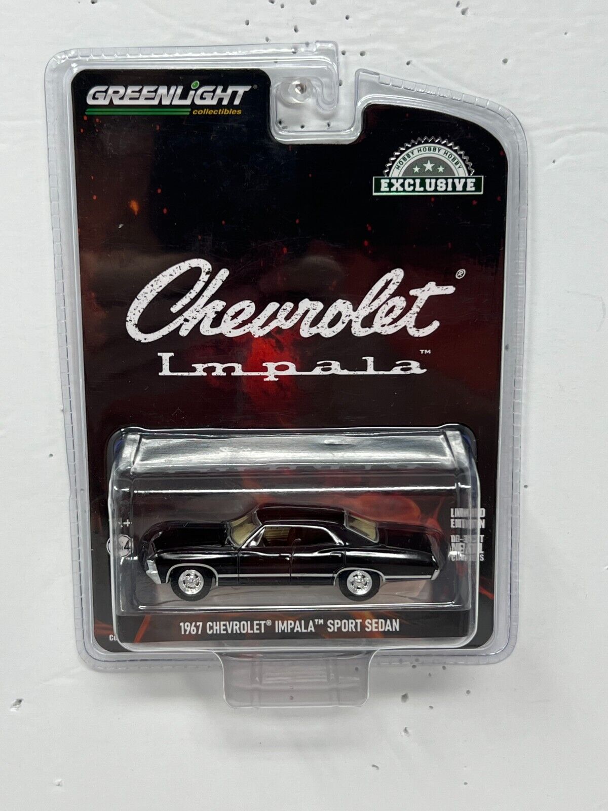 Greenlight Hobby Exclusive 1967 Chevrolet Impala Sport Sedan 1:64 Diecast