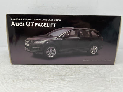 Kyosho Audi Q7 Facelift Night Black 1:18 Diecast