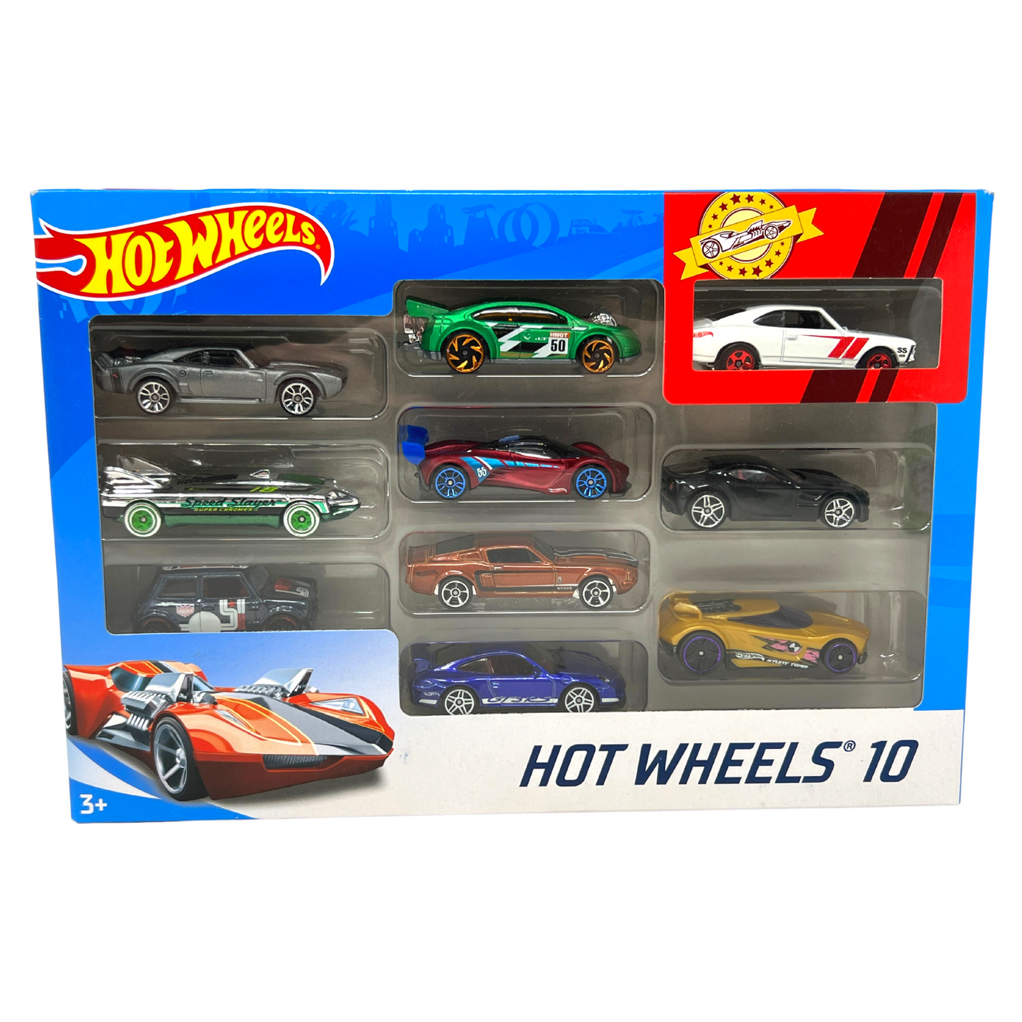 Hot Wheels 2017 10-Pack 1:64 Diecast Combo Set