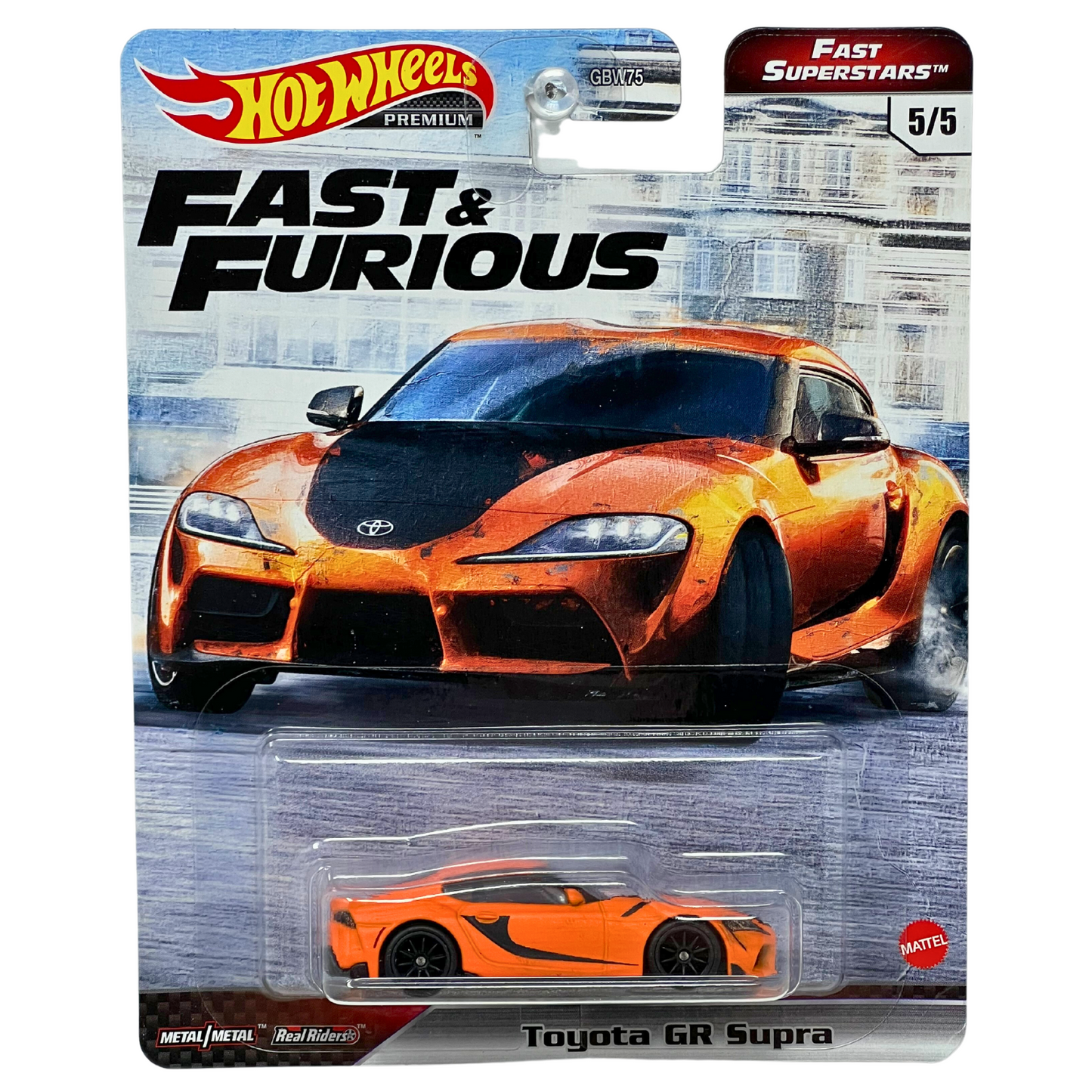 Hot Wheels Premium Fast & Furious Fast Superstars Toyota GR Supra 1:64 Diecast