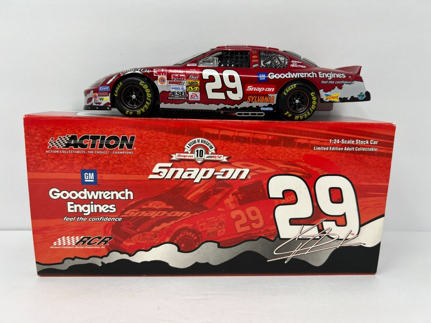 Action Nascar #29 Kevin Harvick Snap-On GM Goodwrench 2003 Chevy 1:24 Diecast