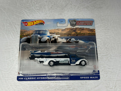 Hot Wheels Premium HW Classic Hydroplane #49 Team Transport 1:64 Diecast