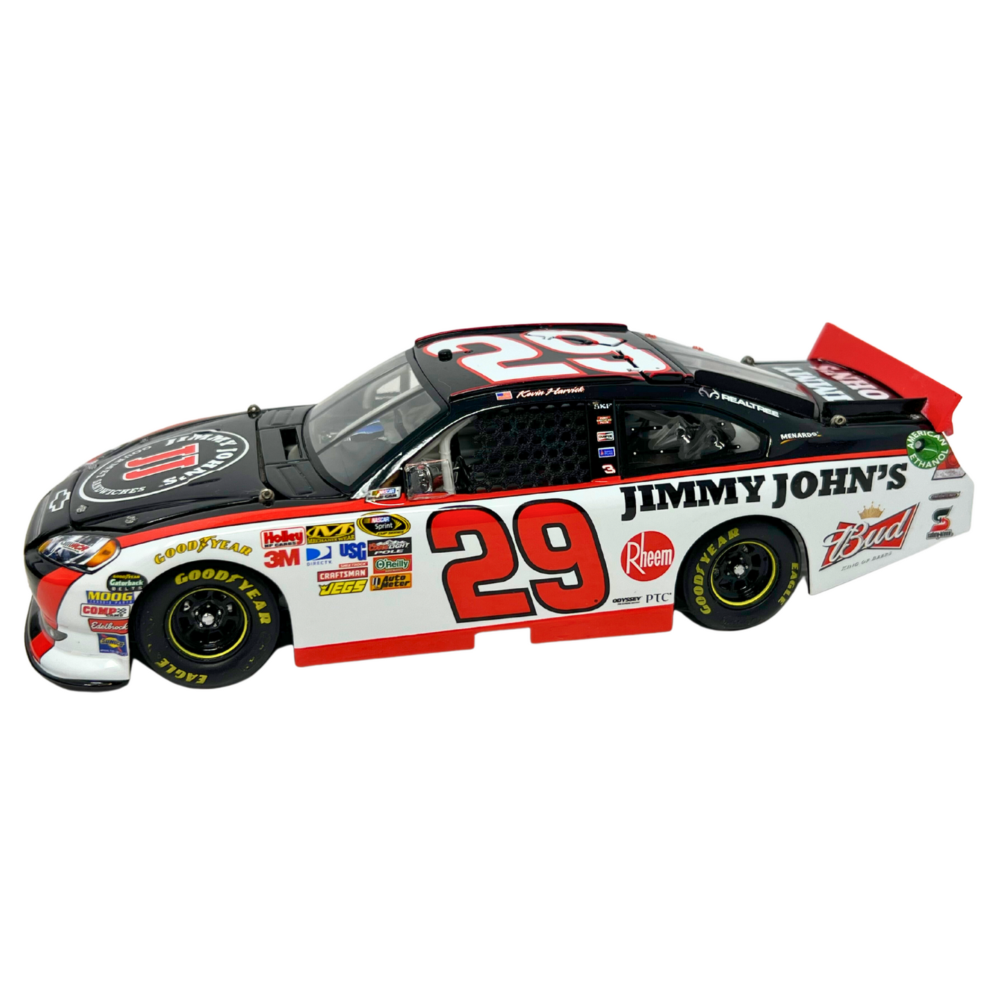 Lionel RCCA Nascar #29 Kevin Harvick Jimmy John's 2011 Chevy Impala 1:24 Diecast