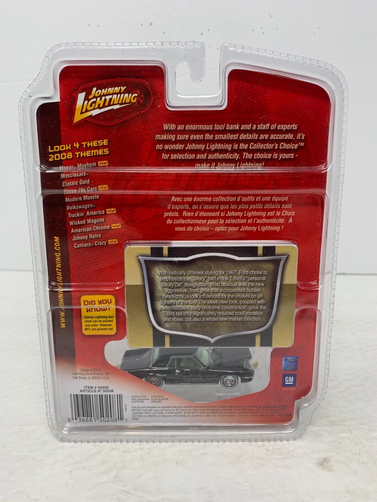 Johnny Lightning Classic Gold Collection '67 Ford Thunderbird 1:64 Diecast