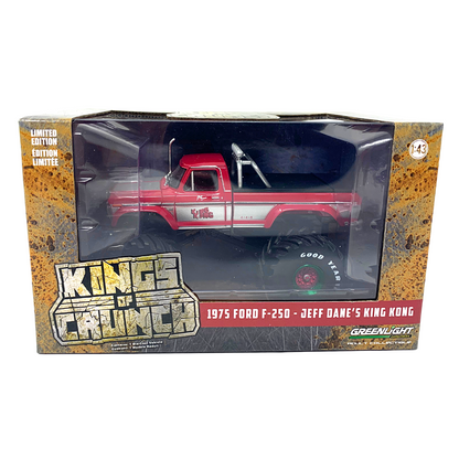 Kings of Crunch 1975 Ford F-250 Jeff Dane's King Kong Green Machine 1:43 Diecast