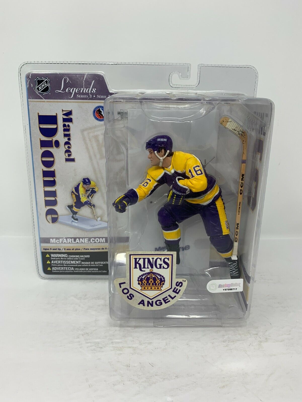 Mcfarlane NHL Marcel Dionne Los Angeles Kings Legends Series 3 Figure