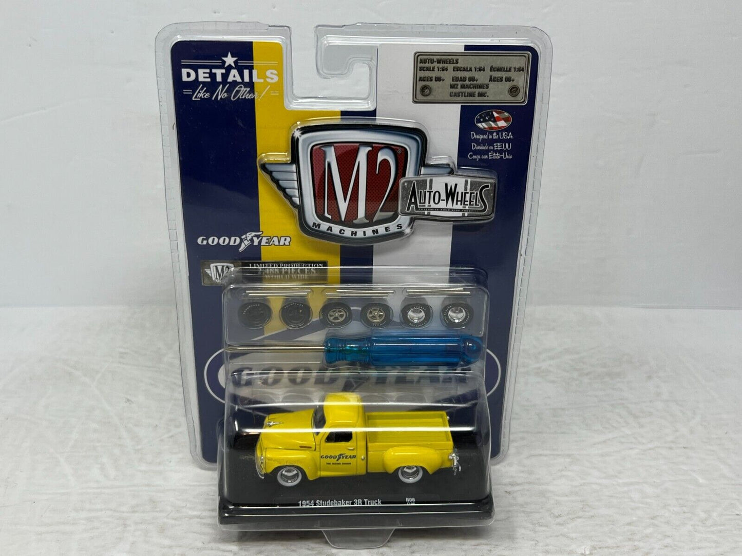 M2 Machines Auto-Wheels 1954 Studebaker 3R Truck 1:64 Diecast