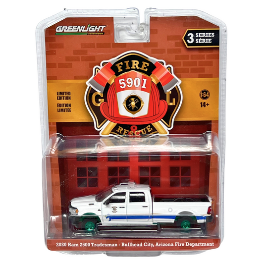 Greenlight Fire & Rescue 2020 Ram 2500 Tradesman GREEN MACHINE 1:64 Diecast