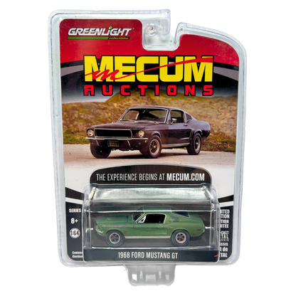 Greenlight Mecum Auctions Series 5 1968 Ford Mustang GT 1:64 Diecast