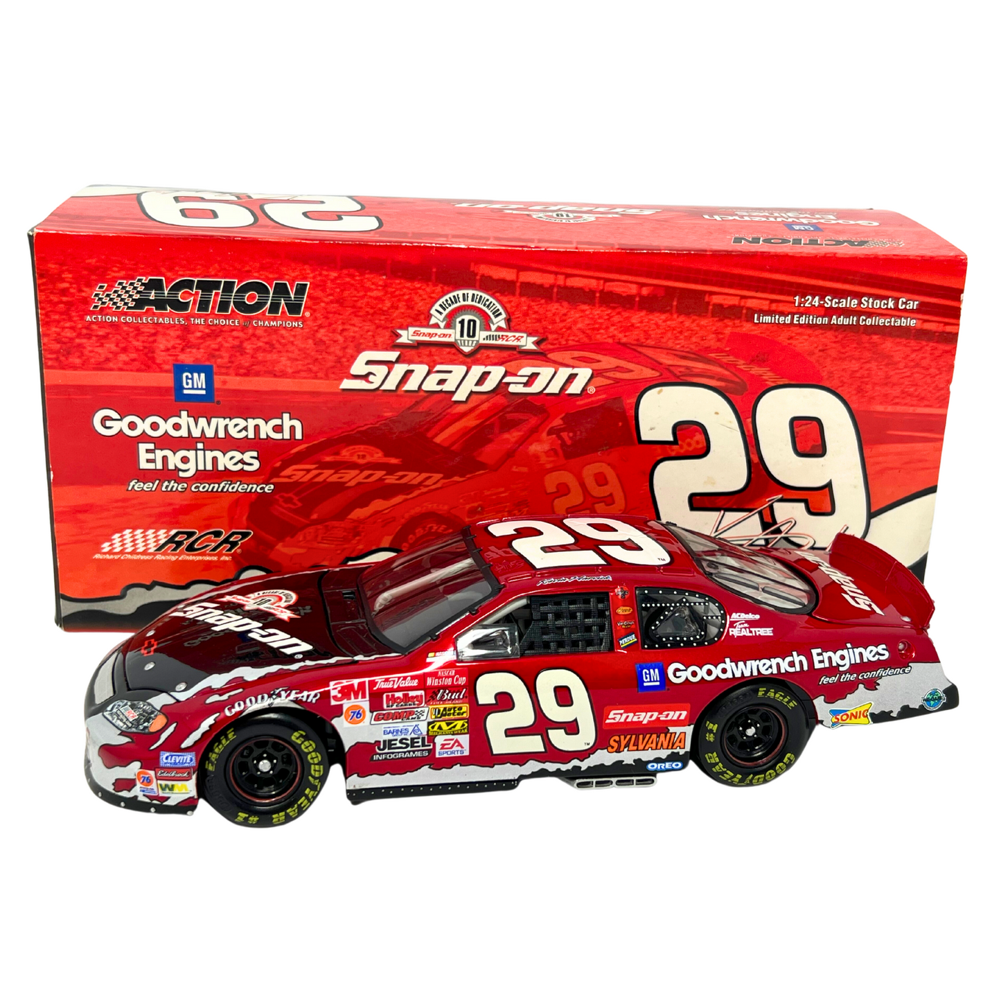 Action Nascar #29 Kevin Harvick Snap-On GM Goodwrench Dealers 2003 1:24 Diecast