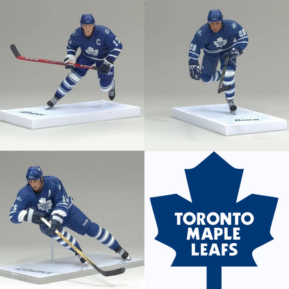 Mcfarlane NHL Toronto Maple Leafs Exclusive Combo 3-Pack Figure Set